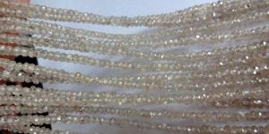 Natural Champagne Zircon Beads
