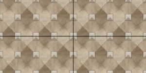 Simple White Porcelain Floor Tiles