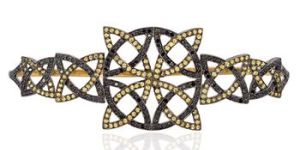 Yellow Gold Palm Bracelet