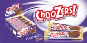 CHOOZERS - CENTERFILLED BAR