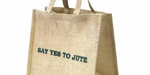 Eco-friendly bag bag with jute self handle