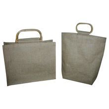 Wooden Cane Handle Tote Bag