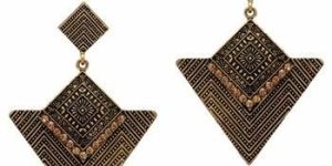 Rhinestone Traditional Earrings