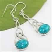 Turquoise Gemstone Earring