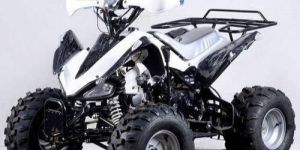 White Quad Bike