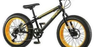 Yellow Fat Tyre Cycle