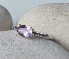 Amethyst Quartz Beautiful 925 Sterling Silver Handmade Gemstone Ring
