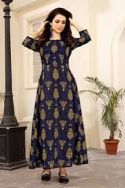 Ladies Long Cotton Kurti