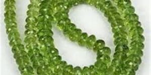 Peridot Faceted Beads
