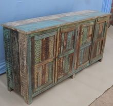 Four Door Wooden Sideboard