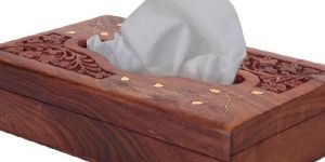 Wooden Tissue Box Holder