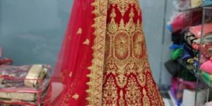 Velvet Lehenga