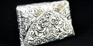 VISITING CARD HOLDER PLAIN SILVER