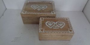 Jewellery Box with Metal Works