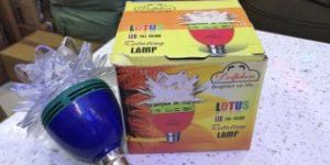 LED Lotus Rotating Bulb