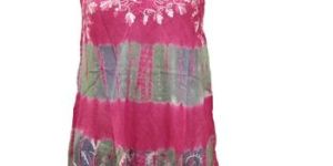 Ladies Arabic Pink Style Kaftan Dress