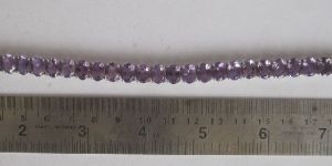 White Gold Bracelet with Amethyst