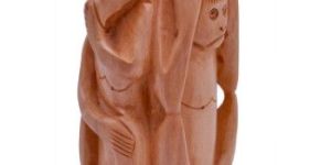 WOODEN ROUND 3IN1 MONKEY