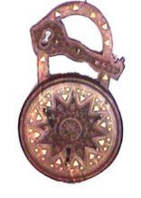 Wooden Lock Shape Shape Wall Key Hanger