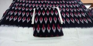 Ikat Printed Cotton Dress Matrials