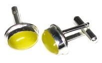 Silver Plated Cuff Link