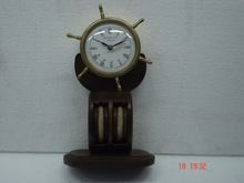 Clock Table Watches with Wood Base