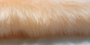 Peach Shine Fur Fabric