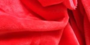 Red Velboa Fur Fabric