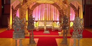 Lord Ganesha Style Wedding Mandap