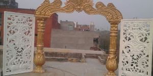 Peacock Style Wedding Entrance Decoration Gate