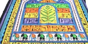 TRIBAL TREE LIFE TAPESTRY HANDMADE