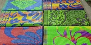 6X9 Multi Color Plastic Mats