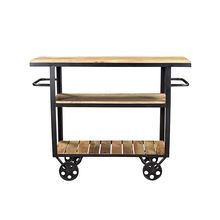 Wooden Service Trolley