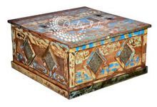 Wooden Reclaimed Two Lids Designer Box