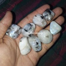 Rainbow Moonstone Tumbled Stone
