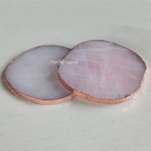 Rose Quartz Coffee Coasters