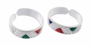 Women Silver Toe Ring (STR38)