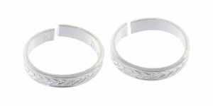 Women Silver Toe Ring (STR39)