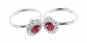 Women Silver Toe Ring (STR44)