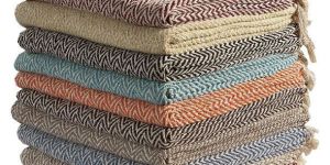 Cotton Jacquard Throw Blanket