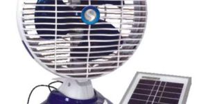 Solar Table Fan