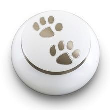 White Pet Urn for Ashes