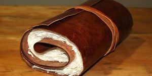 Rolled Leather Journal