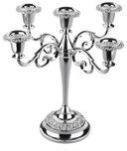 Silver Candelabra Candle Holder