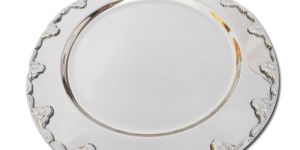 SILVER PLATED SERVING PLATES