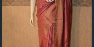 Tussar Munga Silk Saree