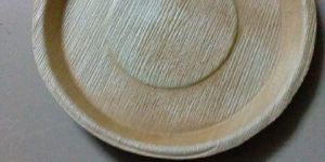 Areca Leaf Round Plate