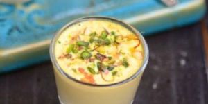 Saffron Flavored Basundi