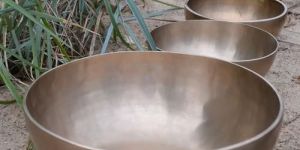 Old Traditional Round Singing Bowl