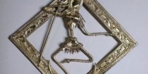 Rudrani Dokra Pendant